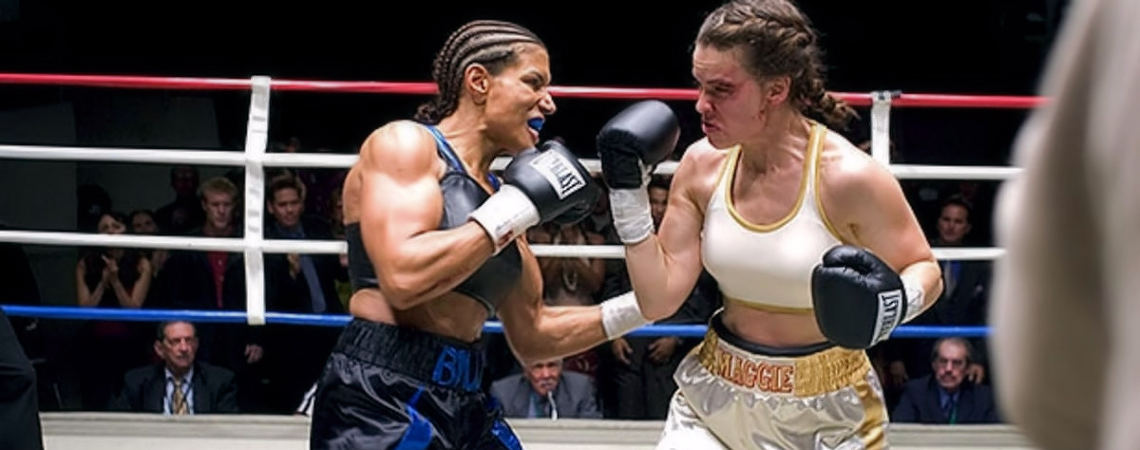 Hilary Swank, Lucia Rijker | "Million Dollar Baby" (2004)