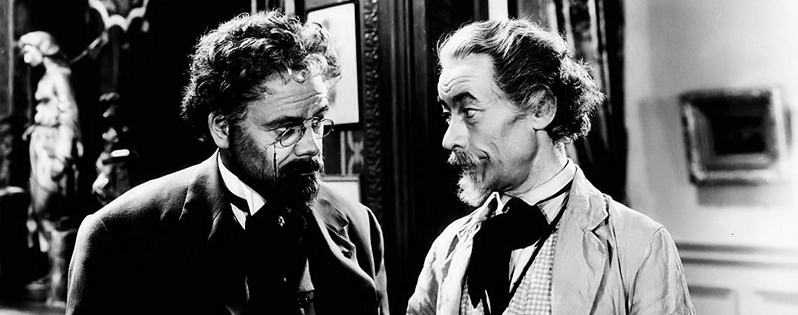 Paul Muni, Vladimir Sokoloff | "The Life of Emile Zola" (1937) *
