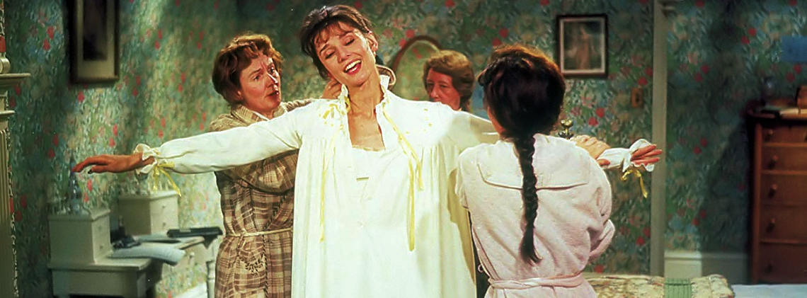 Audrey Hepburn, Lois Battle, Dinah Anne Rogers, Mona Washbourne | "My Fair Lady" (1964) *