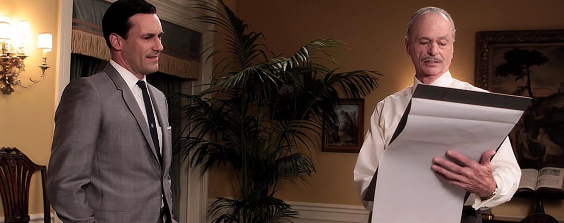 Jon Hamm, Chelcie Ross | "Mad Men" (2007)