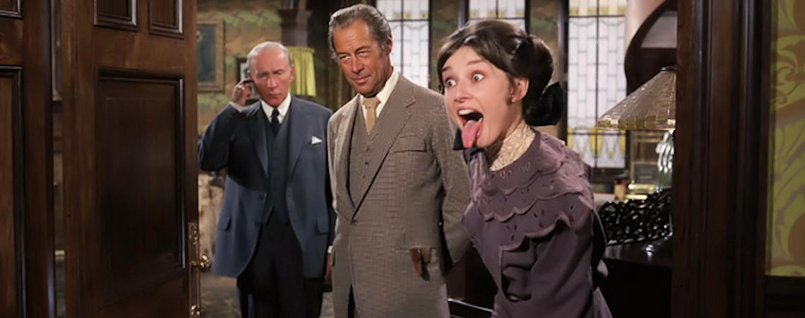 Audrey Hepburn, Rex Harrison, Wilfrid Hyde-White | "My Fair Lady" (1964)