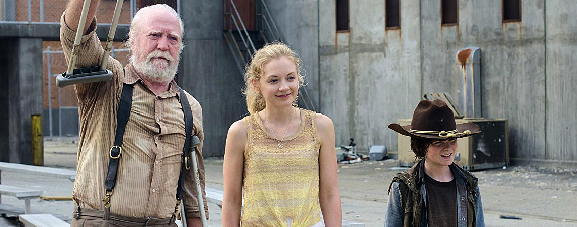 Scott Wilson, Emily Kinney, Chandler Riggs | "The Walking Dead" (2010) [a]