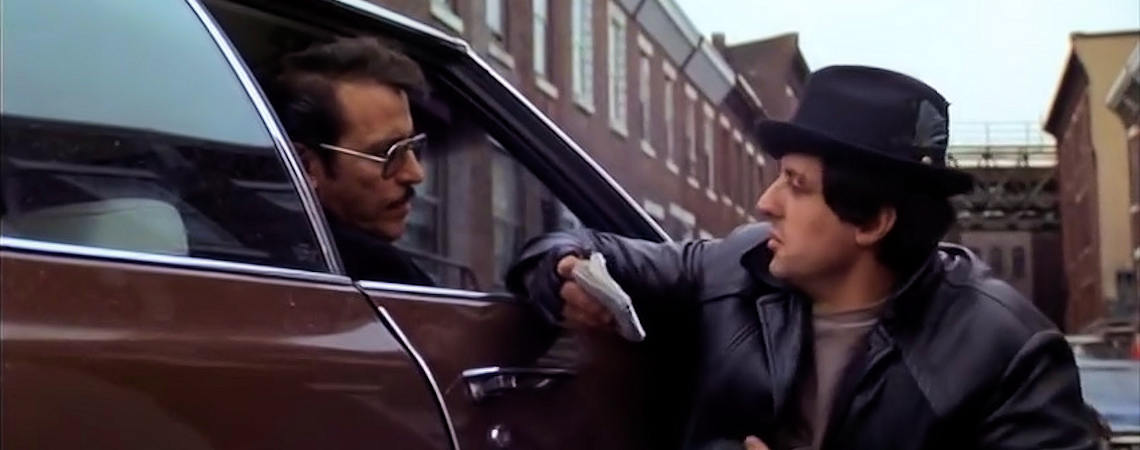Joe Spinell, Sylvester Stallone | "Rocky" (1976)