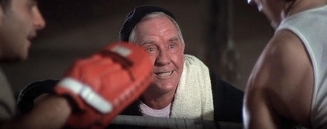 Burgess Meredith, Sylvester Stallone | "Rocky" (1976)