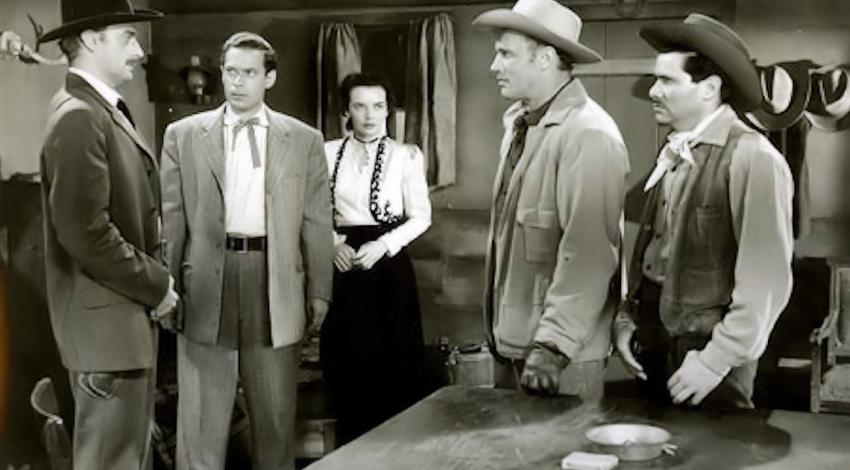 Ross Elliott, John, Dehner, Joan Dixon, Bob Wilke | "Hot Lead" (1951)