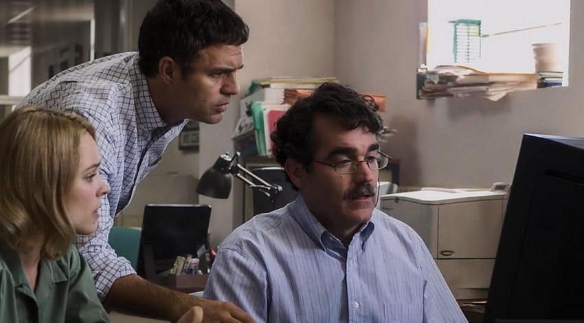 Mark Ruffalo, Brian d'Arcy, James, Rachel McAdams | "Spotlight" (2015)