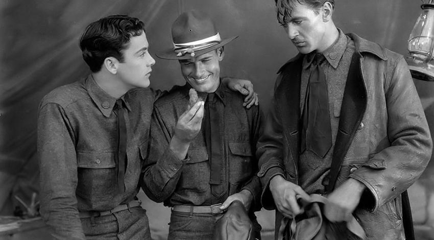 Charles 'Buddy' Rogers, Gary Cooper, Richard Arlen | "Wings" (1927) *