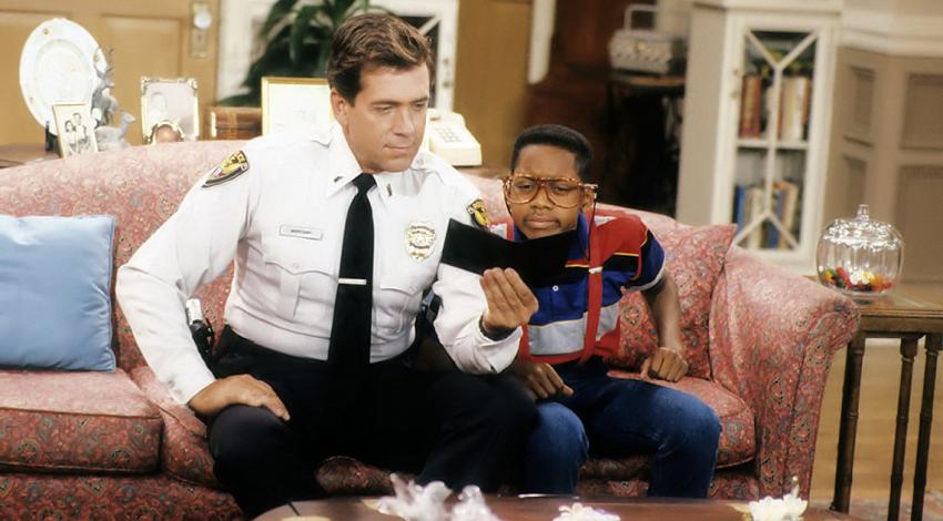 Barry  Jenner, Jaleel White | "Family Matters" (1989) **