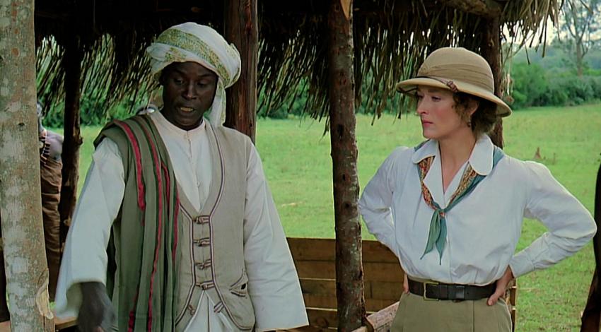 Malick Bowens, Meryl Streep | "Out of Africa" (1985)