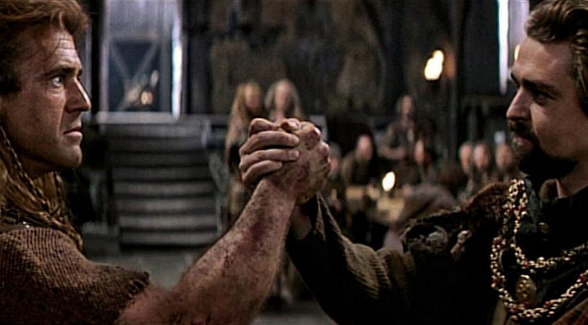 Mel Gibson, Angus Macfadyen | "Braveheart" (1995)